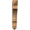 Ekena Millwork Balboa Arts & Crafts Rough Sawn Bracket, Western Red Cedar, 4"W x 26"D x 26"H BKT04X26X26BOA03RWR - alternate 3